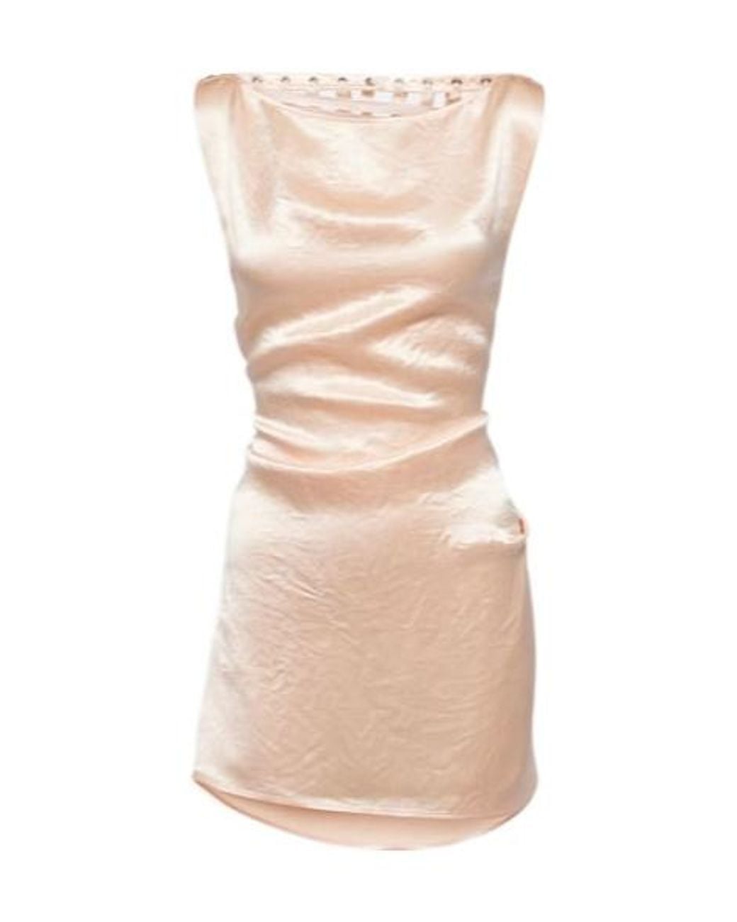 Jean Paul Gaultier Natural Sleeveless Dress