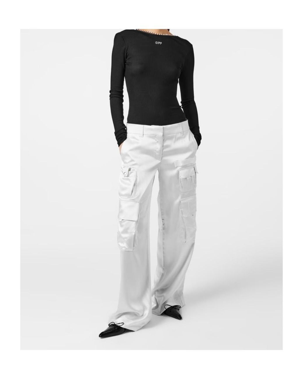 Off-White c/o Virgil Abloh White Pants