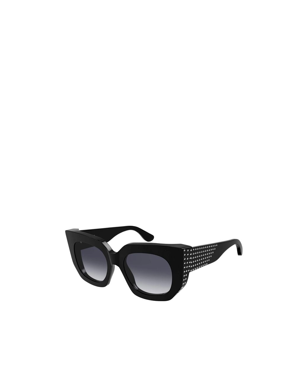 Alaïa White Alaïa Studded Cat-Eye Sunglasses