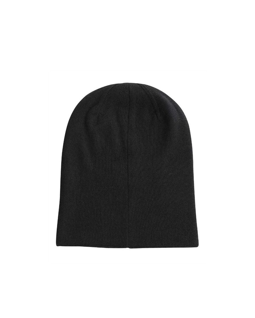 Givenchy Black Logo Wool Hat for men