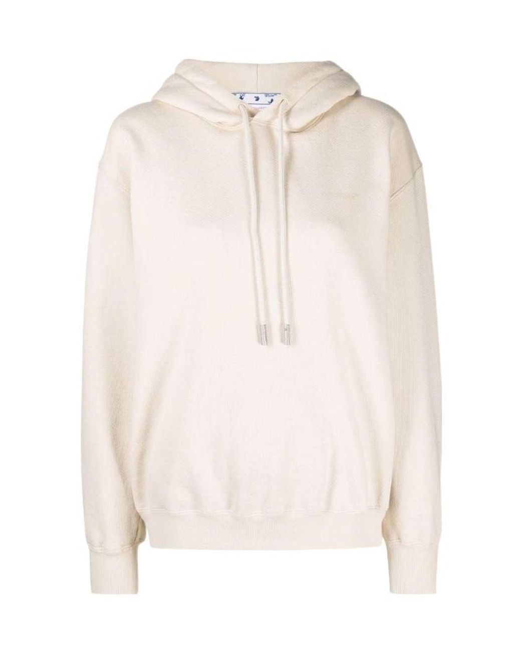 Off-White c/o Virgil Abloh White Diag-Print Hoodie
