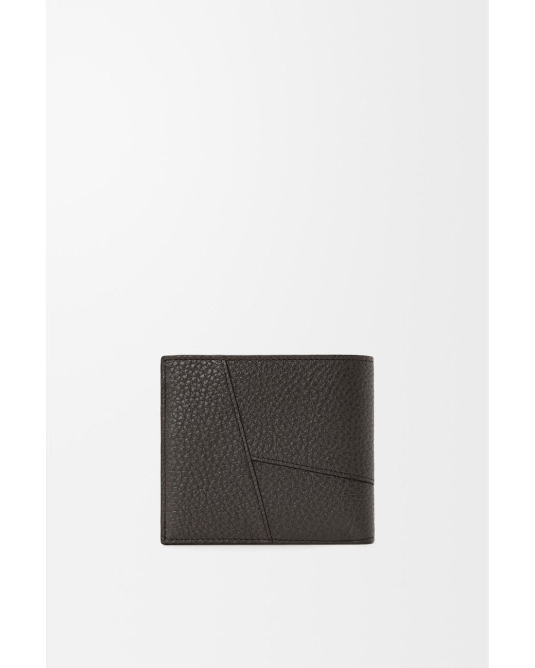 Loewe Black Puzzle Bifold Wallet for men