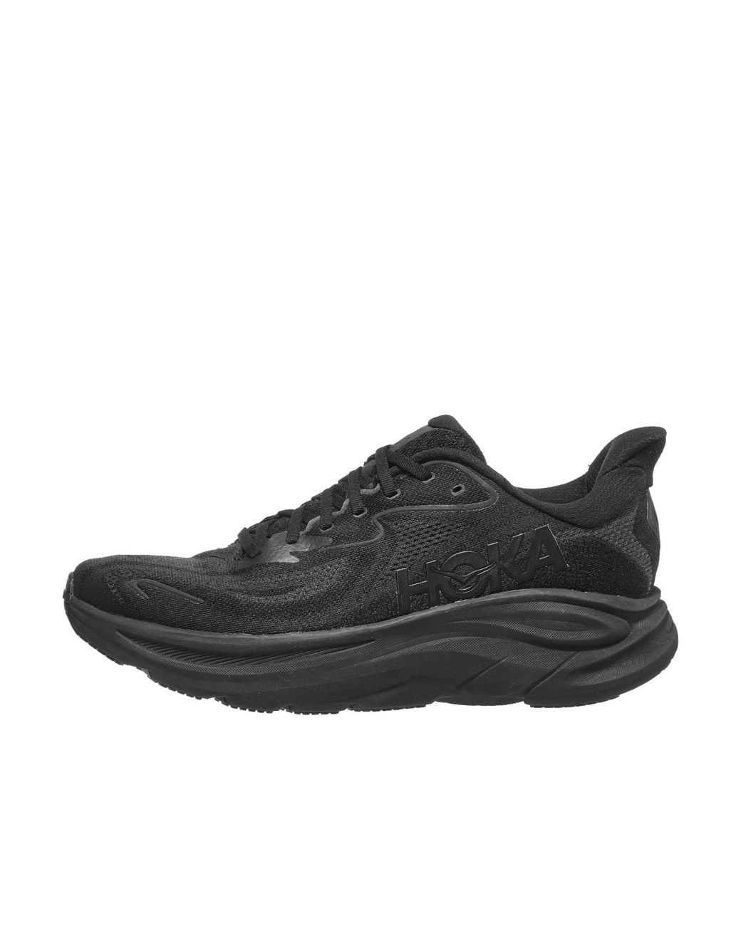 Hoka One One Black Clifton 10 Running Shoes for men