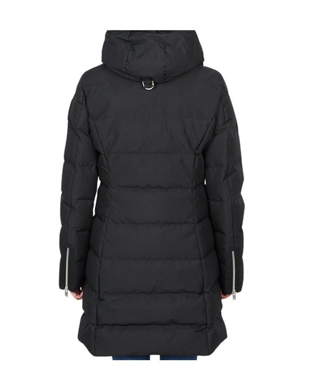 Moose Knuckles Black Long-Sleeved Down Jacket