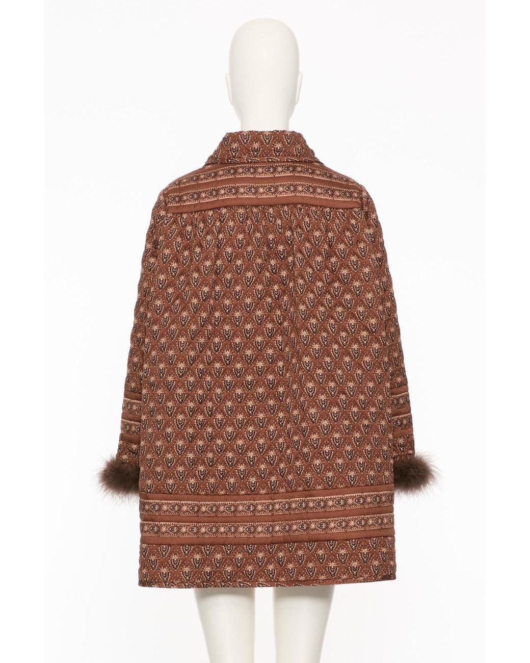 Valentino Brown Long Sleeve Jacket