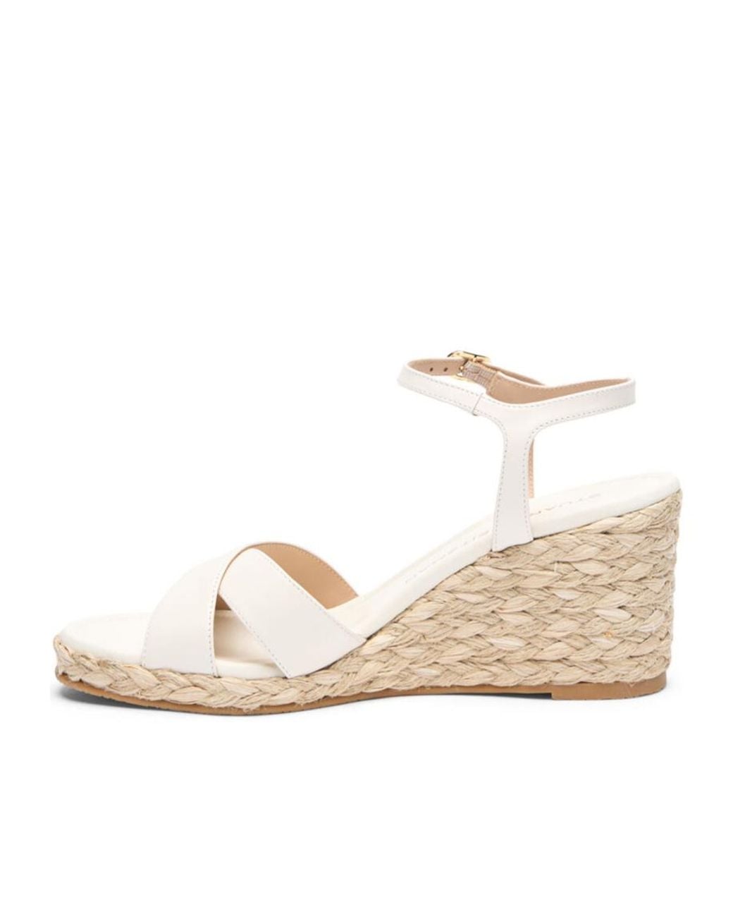 Stuart Weitzman Natural Dayna Espadrille Wedge