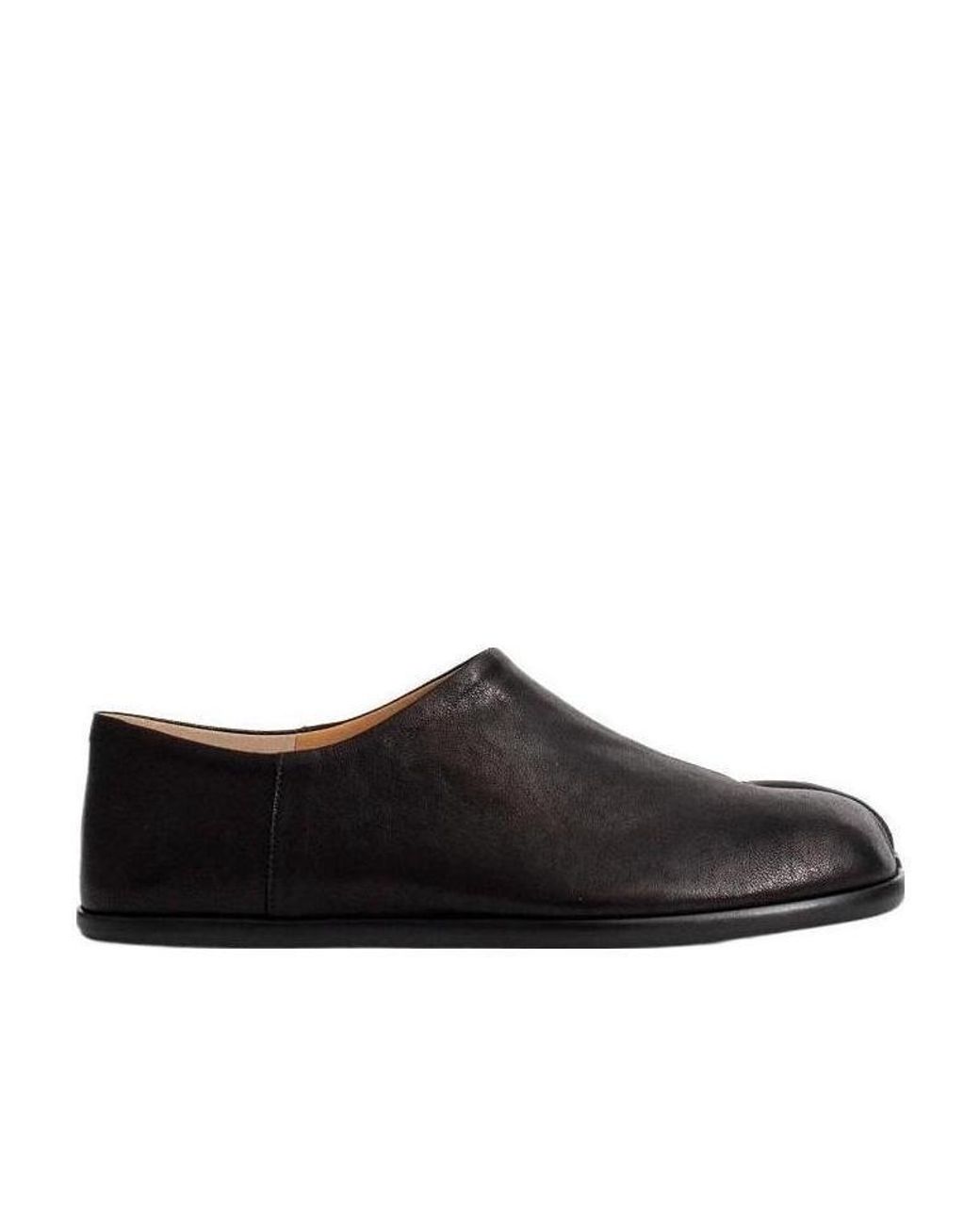 Maison Margiela Black Tabi Slip-On Loafers