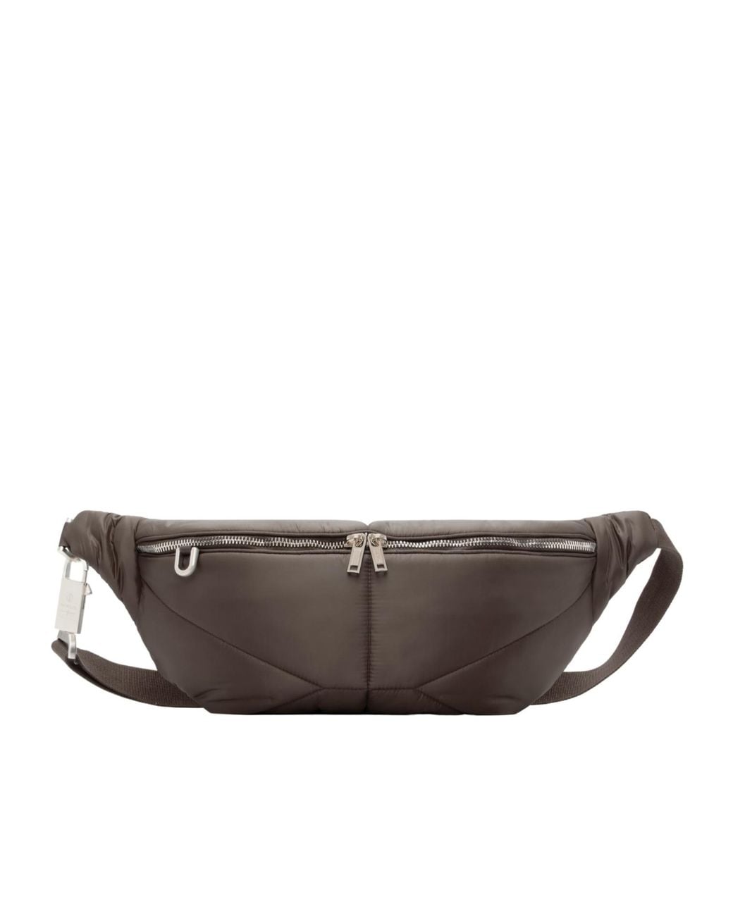 Moncler Brown Rick Owens Moncler Quilted Belt Bag for men