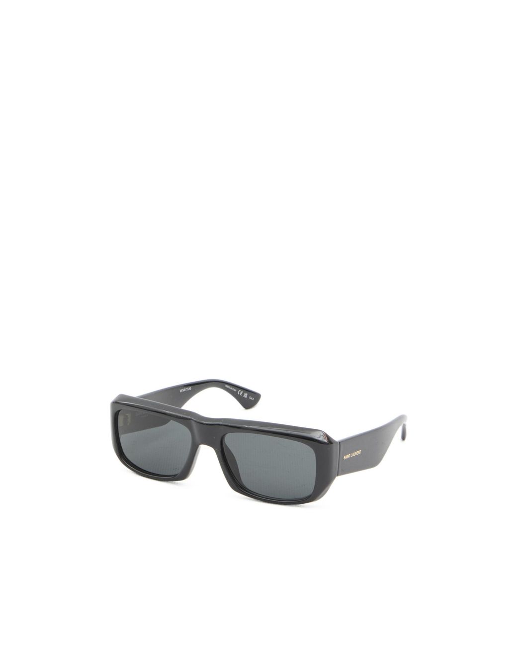 Saint Laurent White Eyewear Rectangular Frame Sunglasses for men