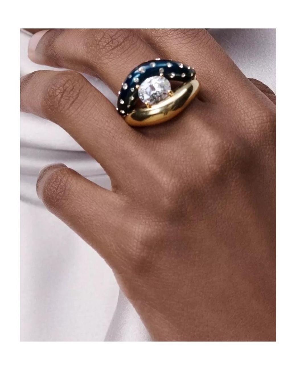 Dior Brown Rocks Ring