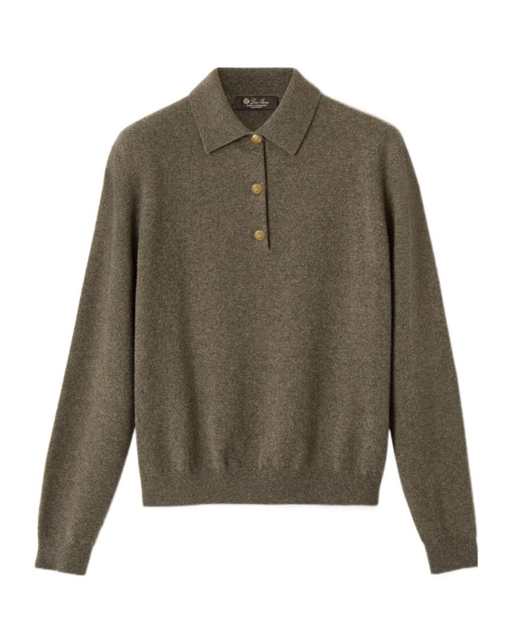 Loro Piana Green Classic Polo Shirt