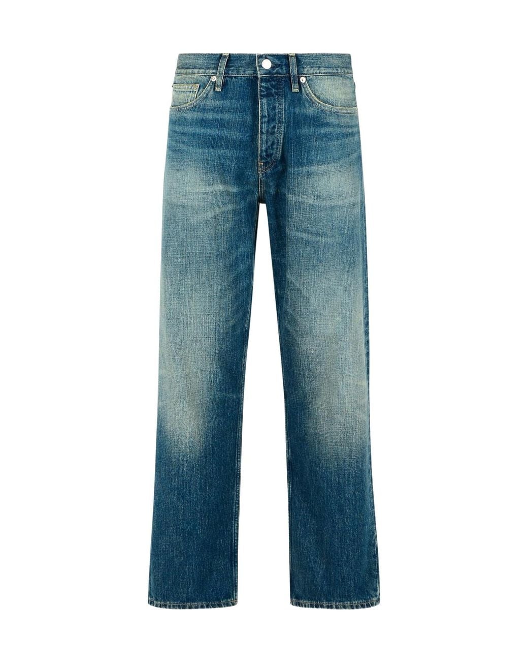 sunflower Blue 'Loose' Vintage Deep Cotton Jeans for men