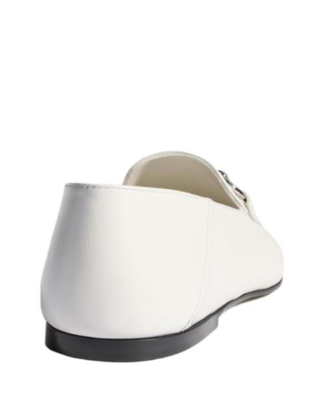 Gucci White Jordaan Soft Loafer