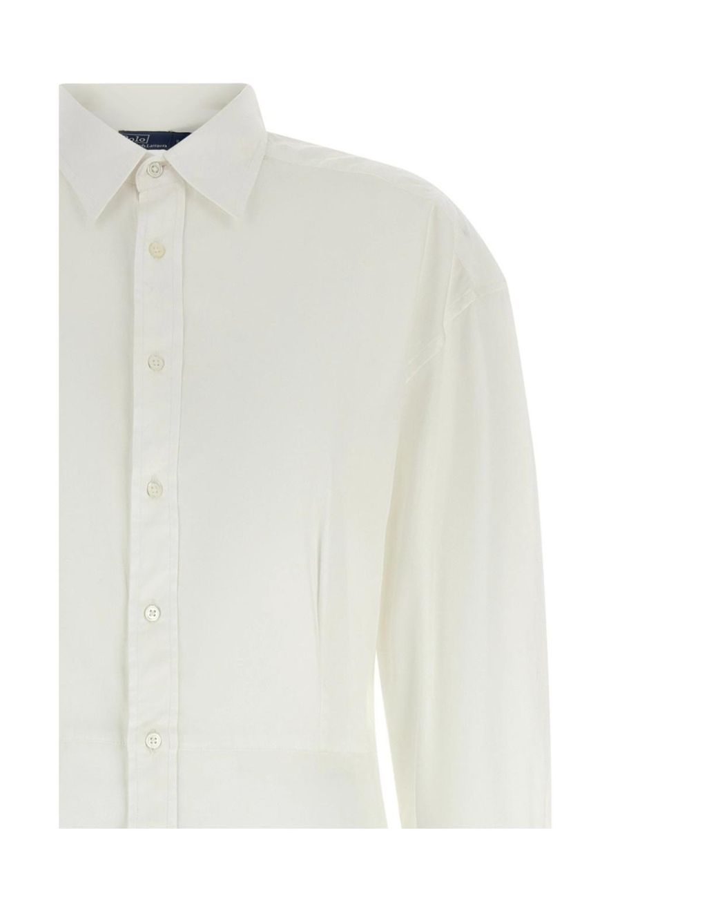 Polo Ralph Lauren White Broderie Shirt Dress