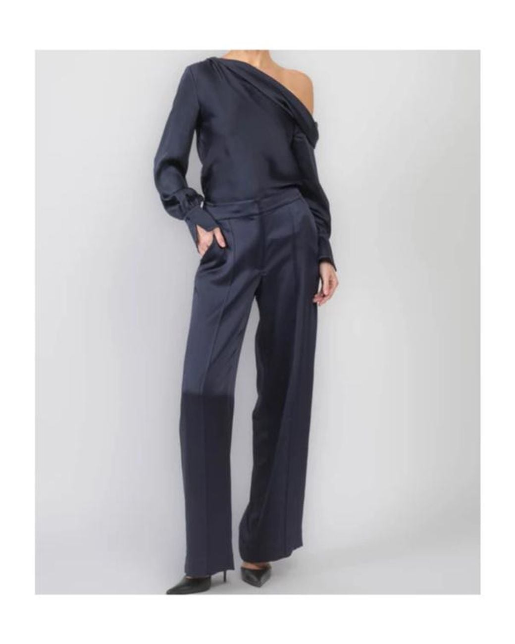 Jonathan Simkhai Blue Kyra Pants