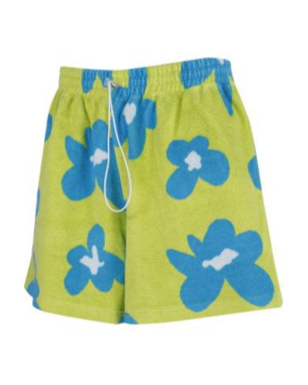 Bonsai Blue Elastic Waist Shorts for men
