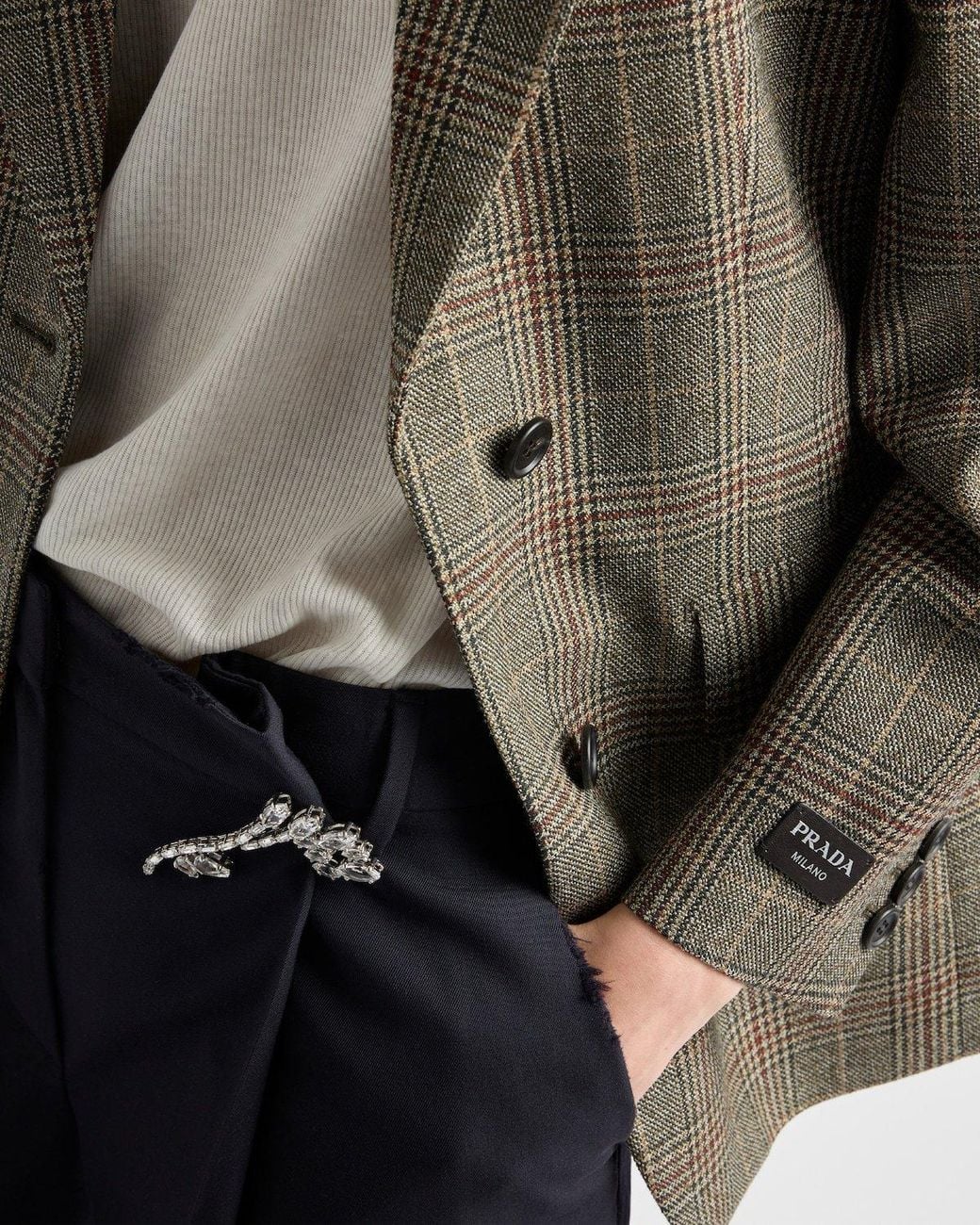 Prada Blue Trousers