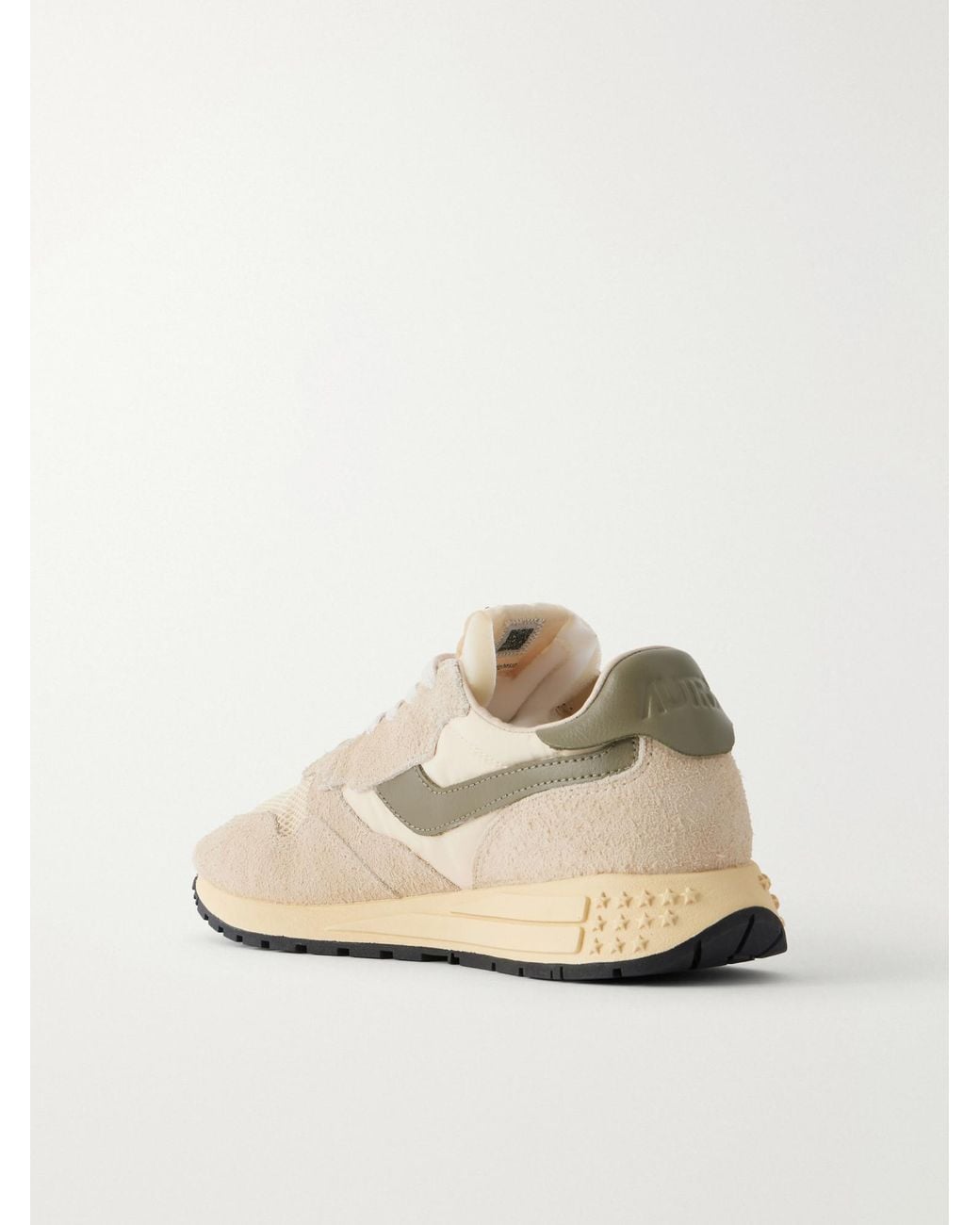 Autry White Reelwind Low-Top Sneakers