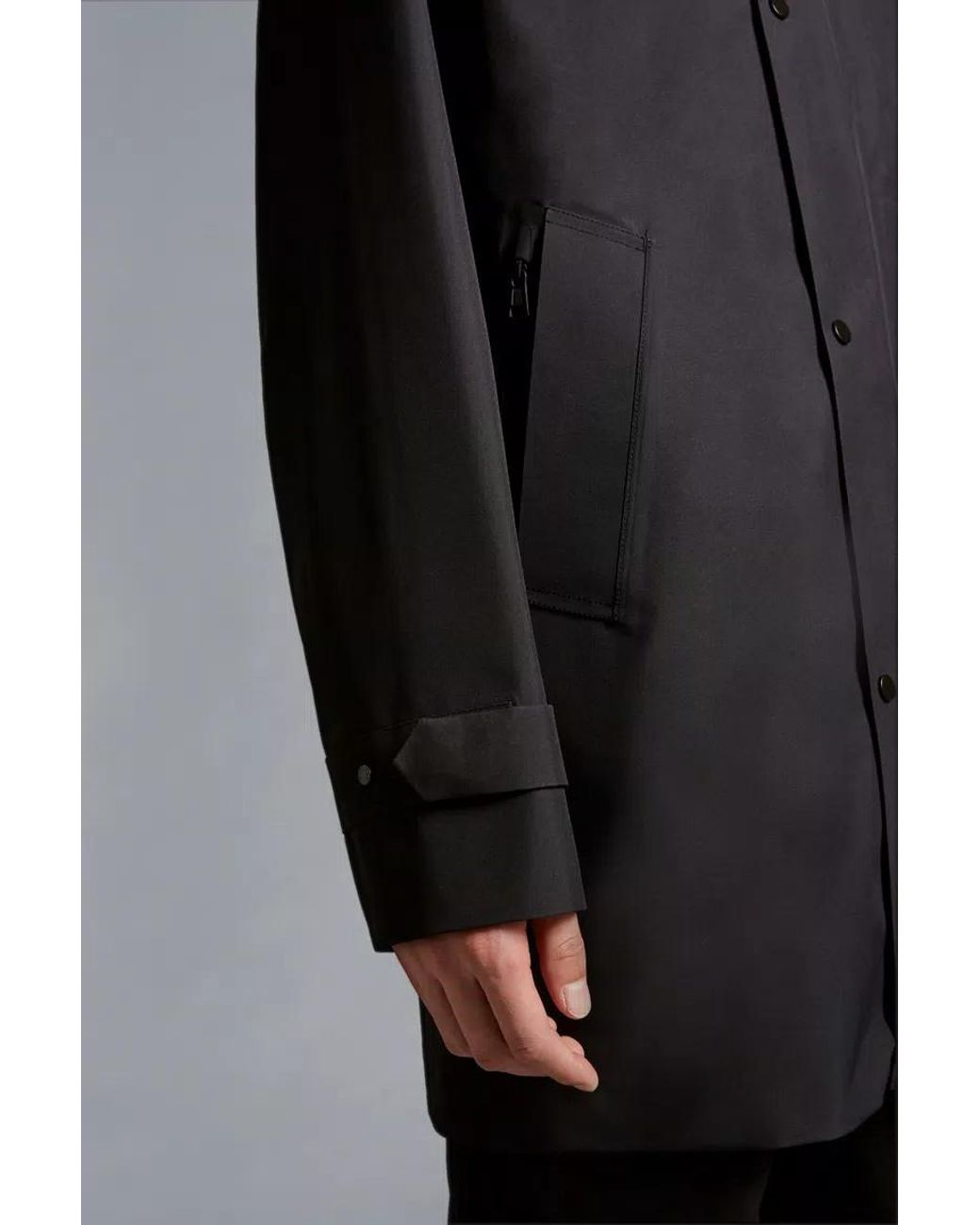 Moncler Black Mongioia Coat for men