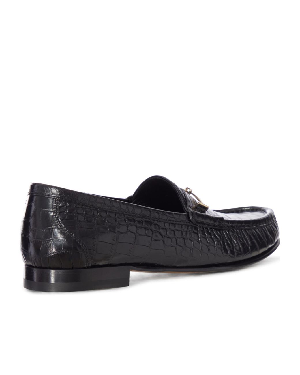 Tom Ford Black Ripley Textured Loafers for men
