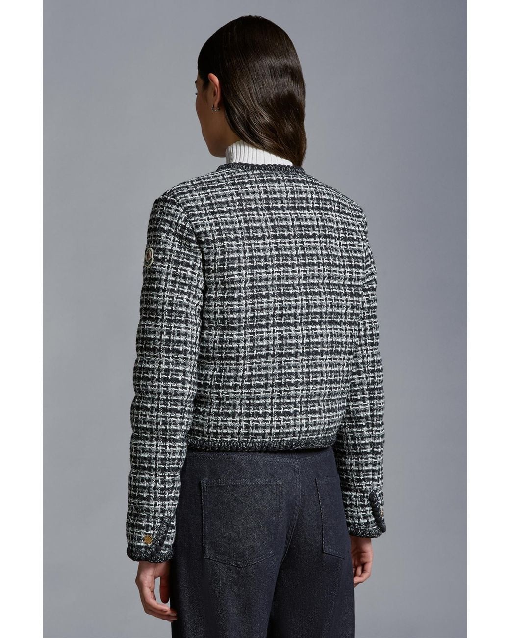 Moncler Black Eliadi Short Down Jacket