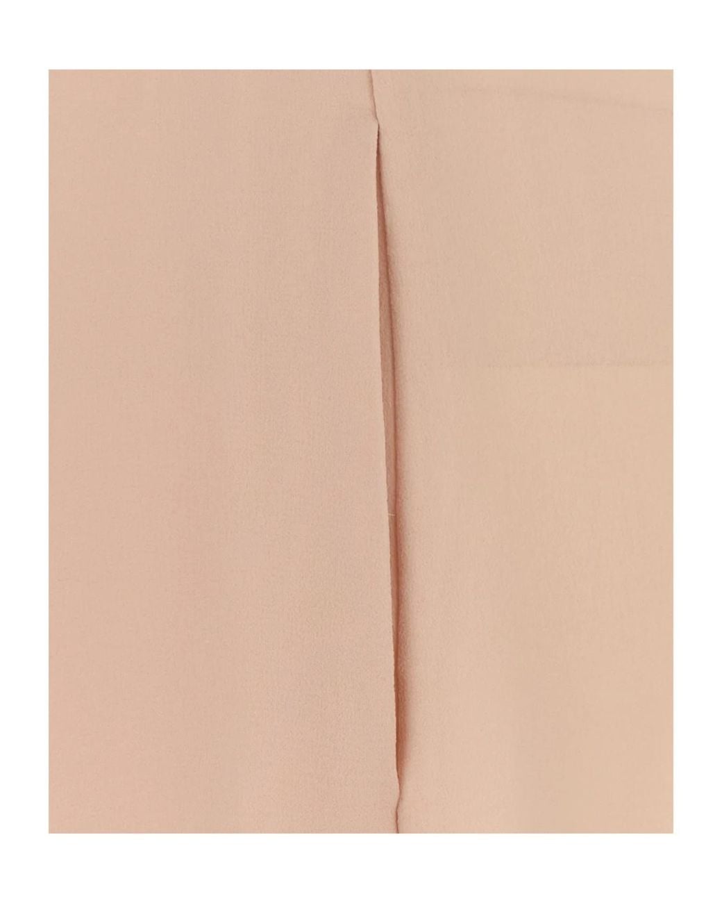 Alberta Ferretti Pink Semi-Sheer Georgette Pants