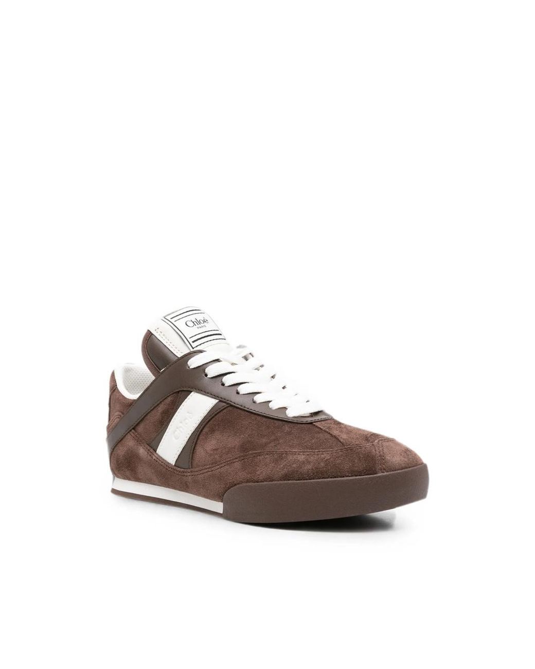 Chloé Brown Kick Sneakers