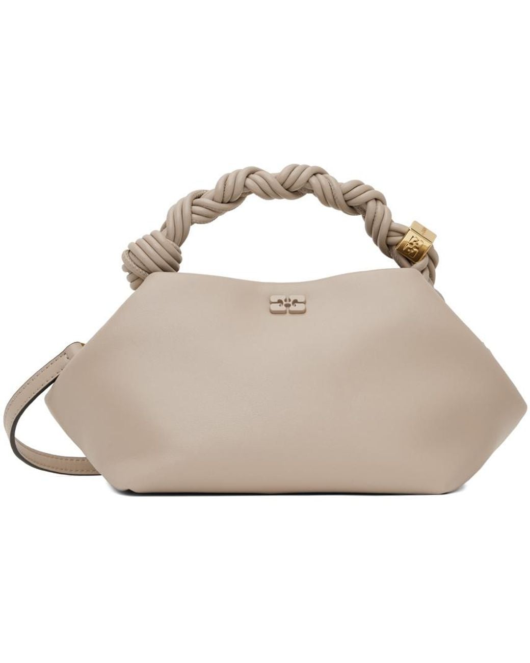 Ganni Natural Small Bou Bag