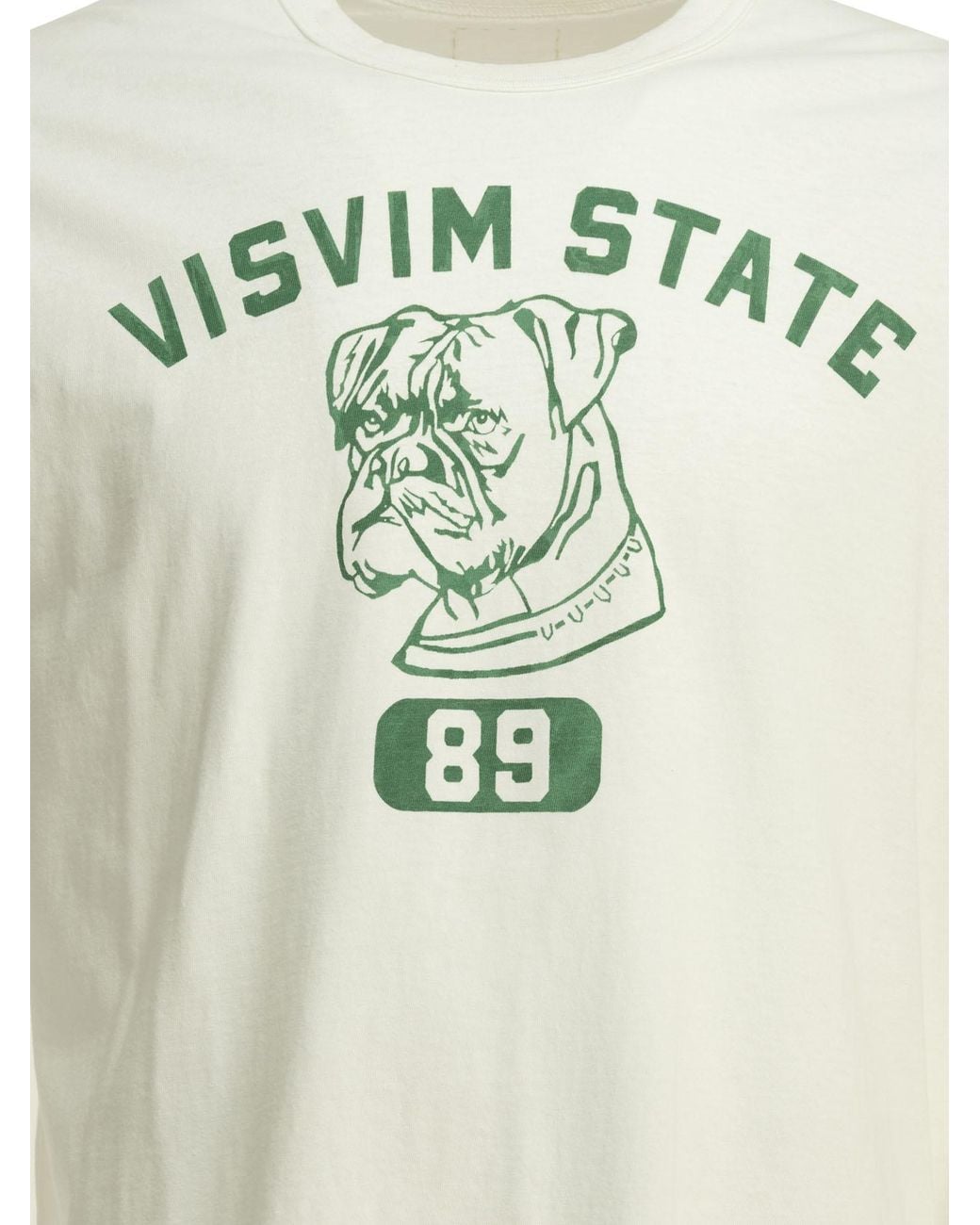 Visvim White "Jumbo" Crew-Neck T-Shirt for men