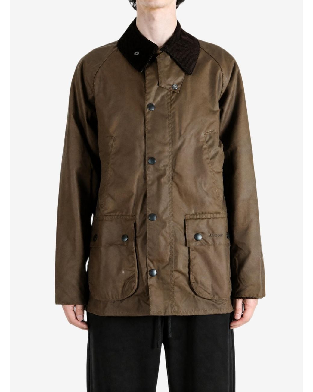 Barbour Green Bedale Waxed Jacket for men