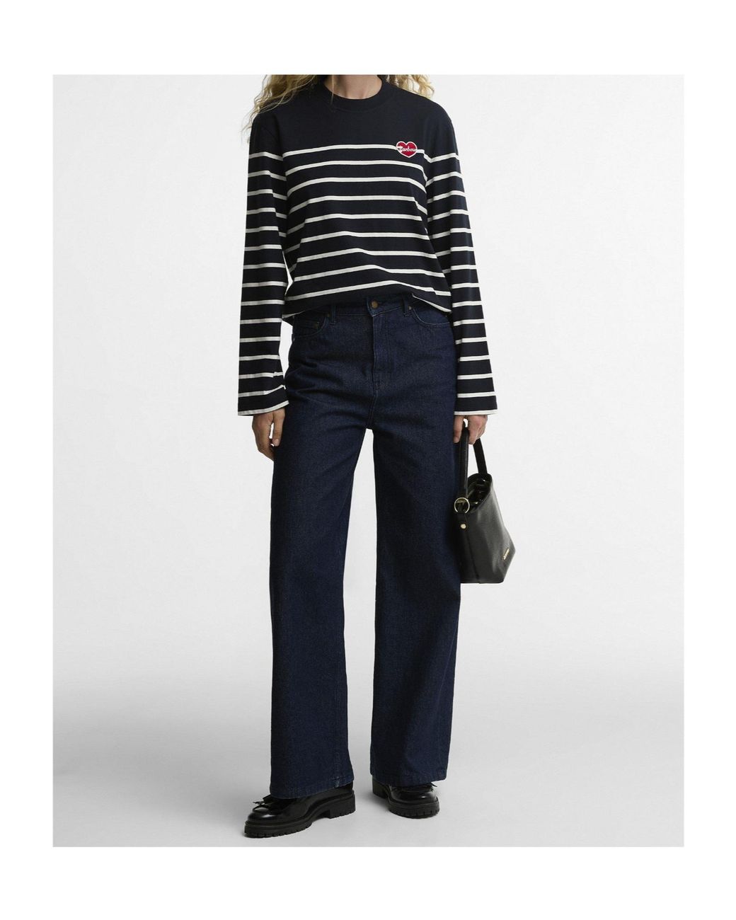 Barbour Blue Striped Long-Sleeve Tee