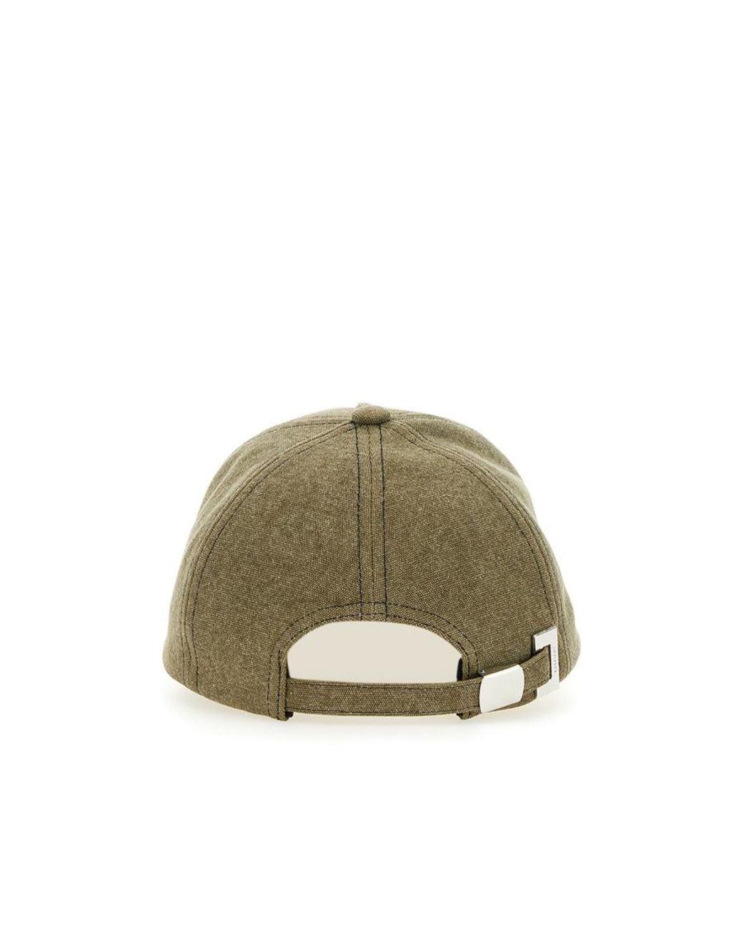 Balmain Green Logo Embroidered Baseball Cap for men