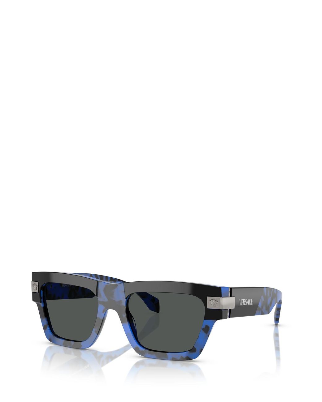 Versace Multicolor Eyewear Rectangle-Frame Sunglasses for men