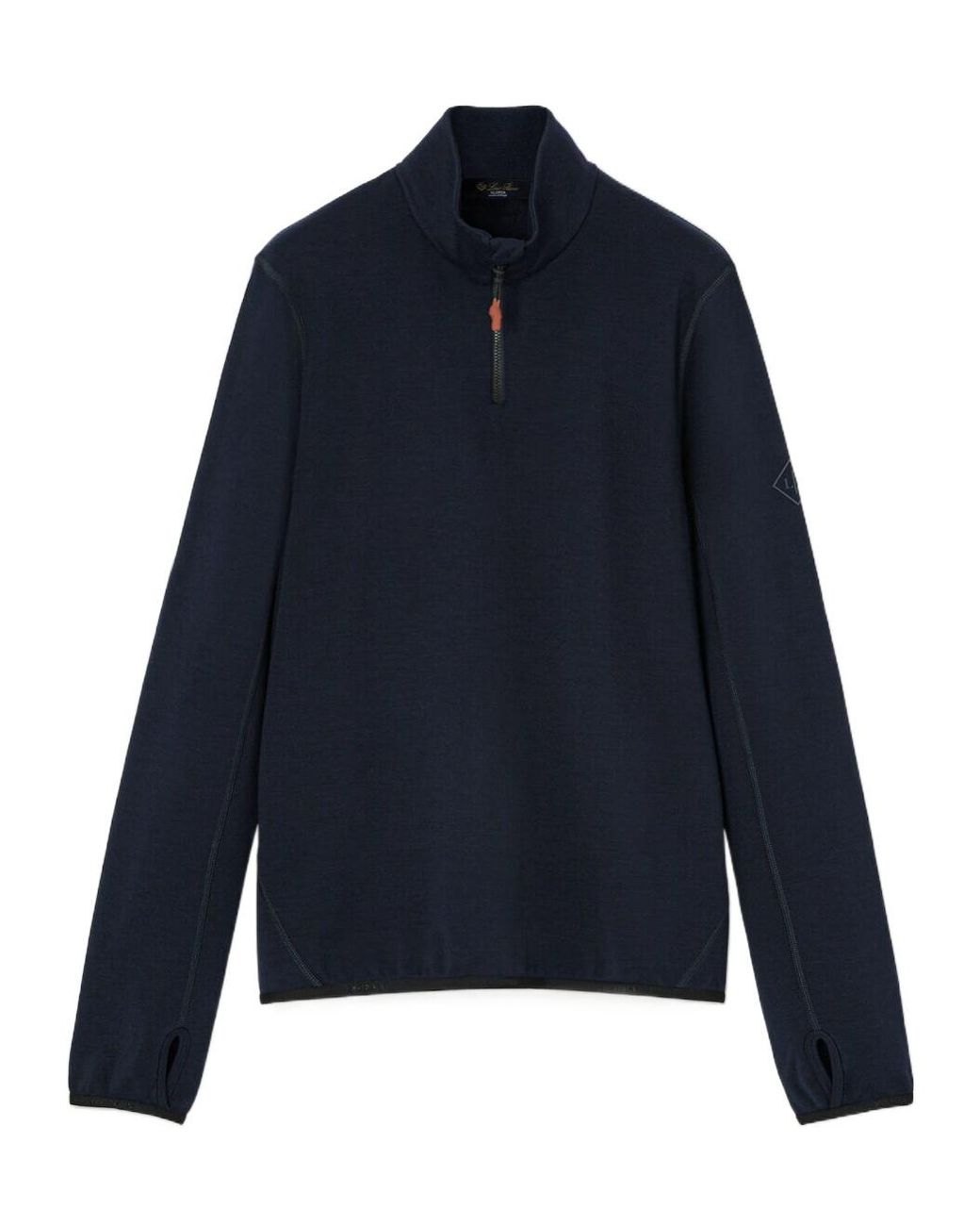 Loro Piana Blue Beaver Creek Sweater for men