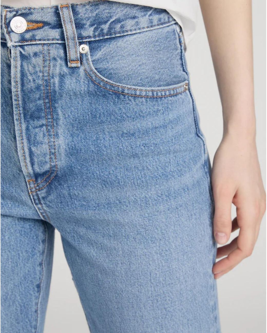 FRAME Blue The Lax Flared Jeans