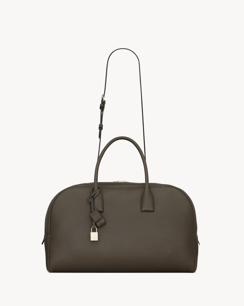 Saint Laurent Brown Bowling Small Travel Bag for men