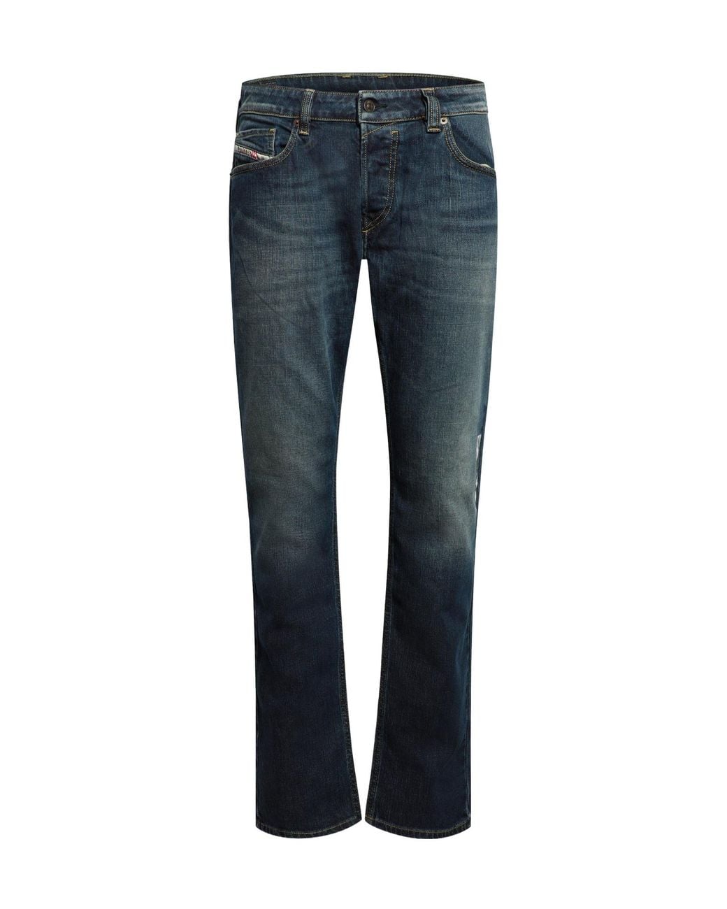 DIESEL Blue D-Viker Straight Leg Jeans for men