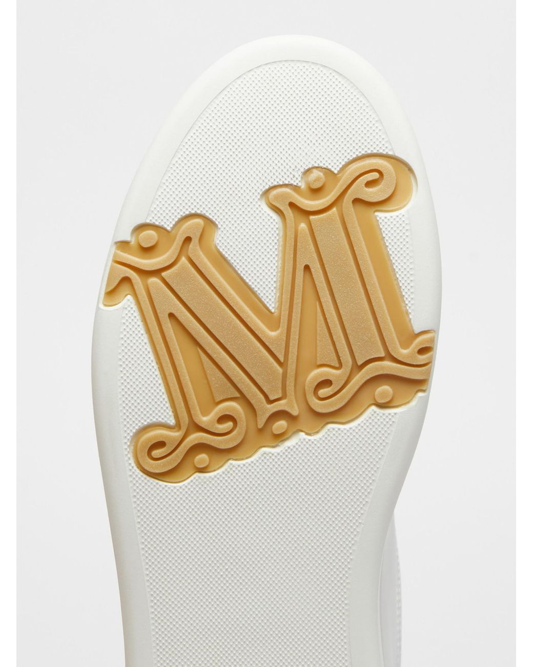 Max Mara White Leather Sneakers
