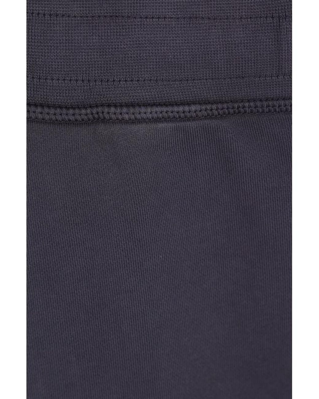 Stone Island Blue Logo Patch Jogger Pants for men