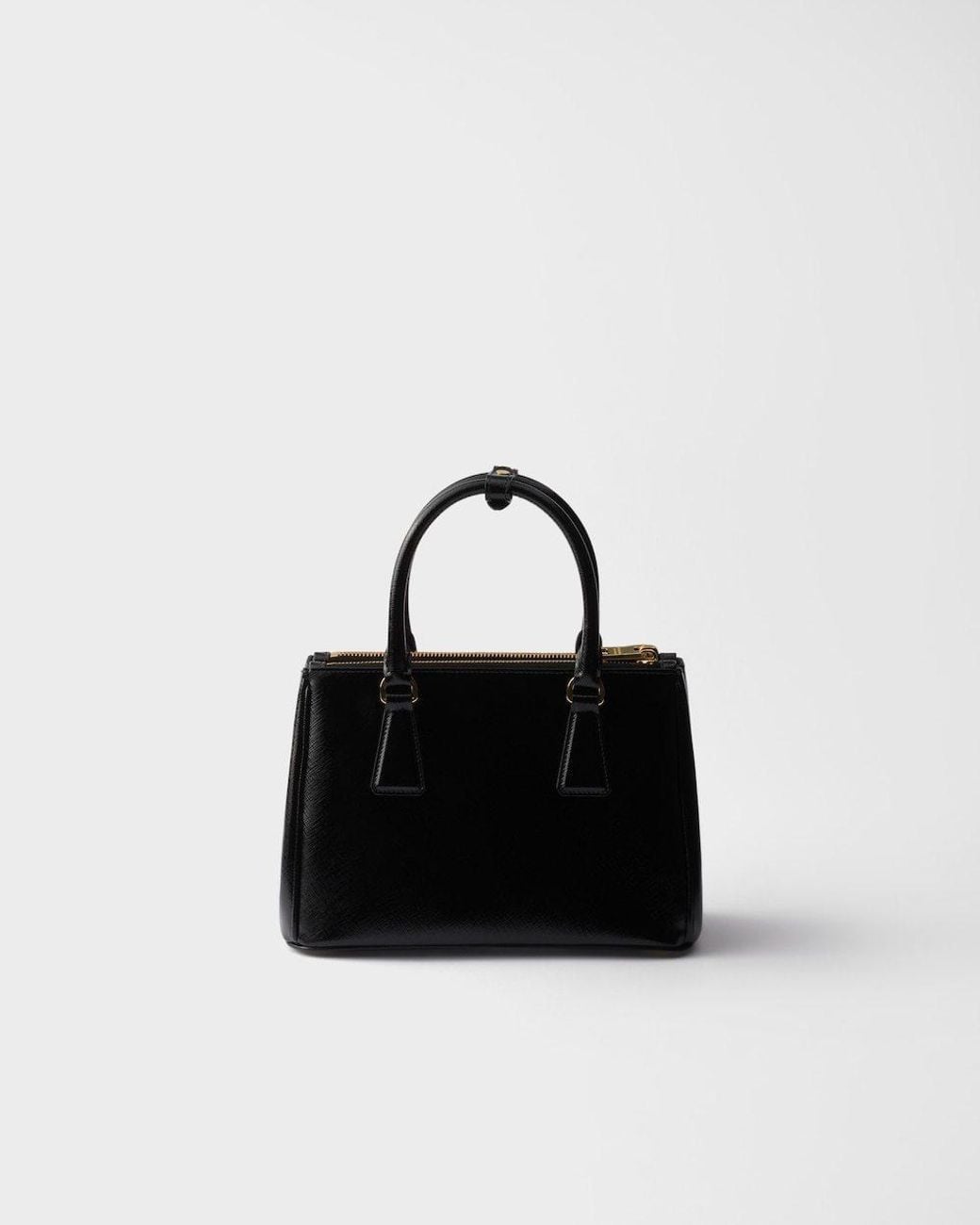 Prada Black Galleria Small Patent Saffiano Leather Bag
