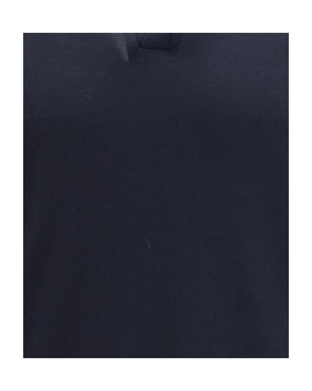 Loro Piana Black Waitaki Polo-Collar T-Shirt for men