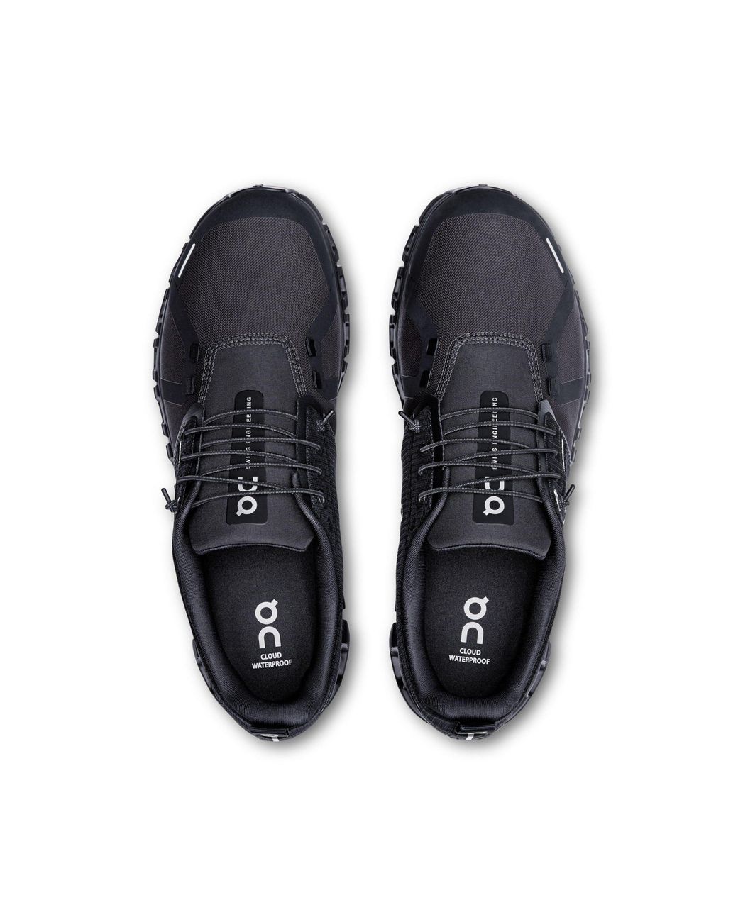 On Shoes Blue Waterproof Mesh Lace-Up Sneakers for men