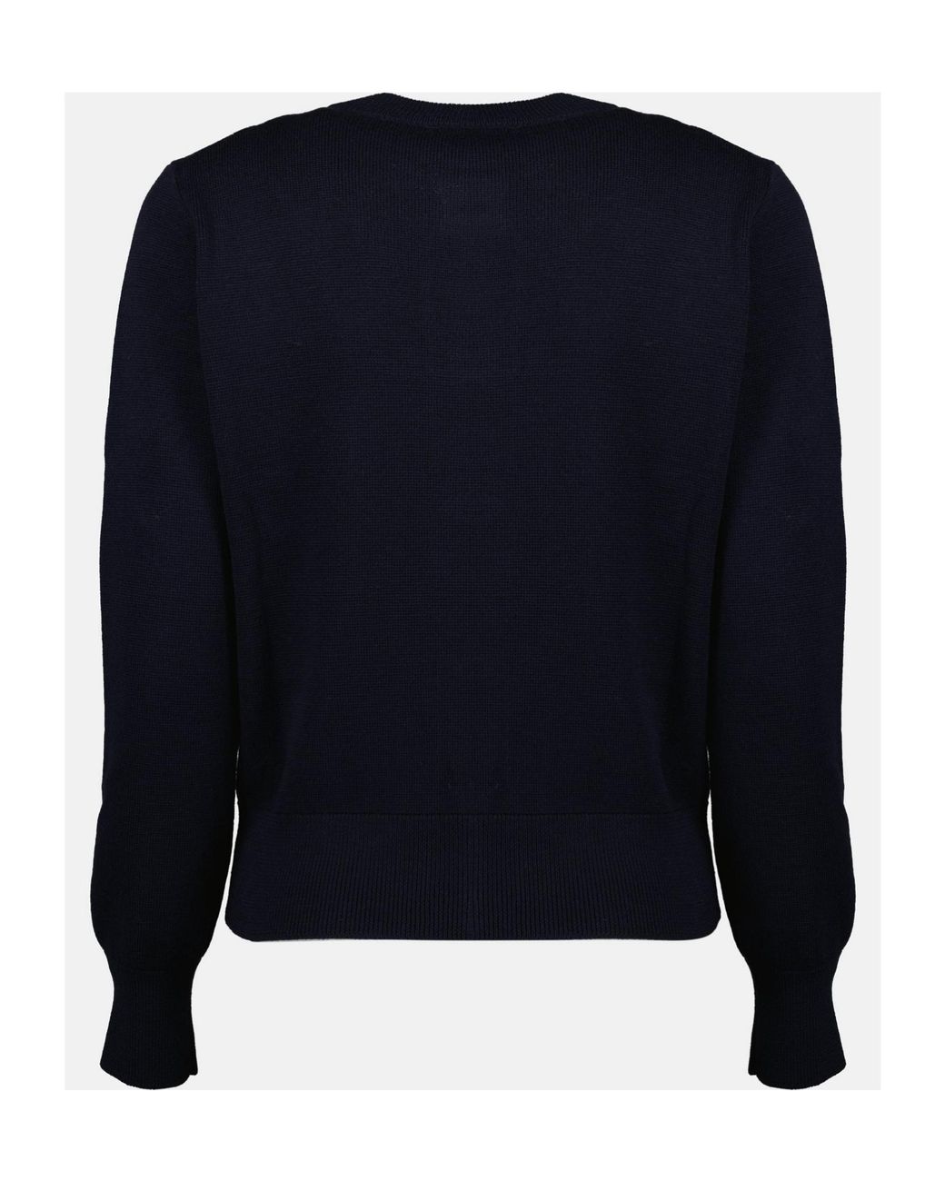 AMI Blue Ami De Coeur Knitted Cardigan