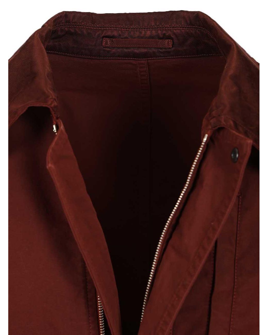 Dries Van Noten Red Veperny Panelled Jacket for men