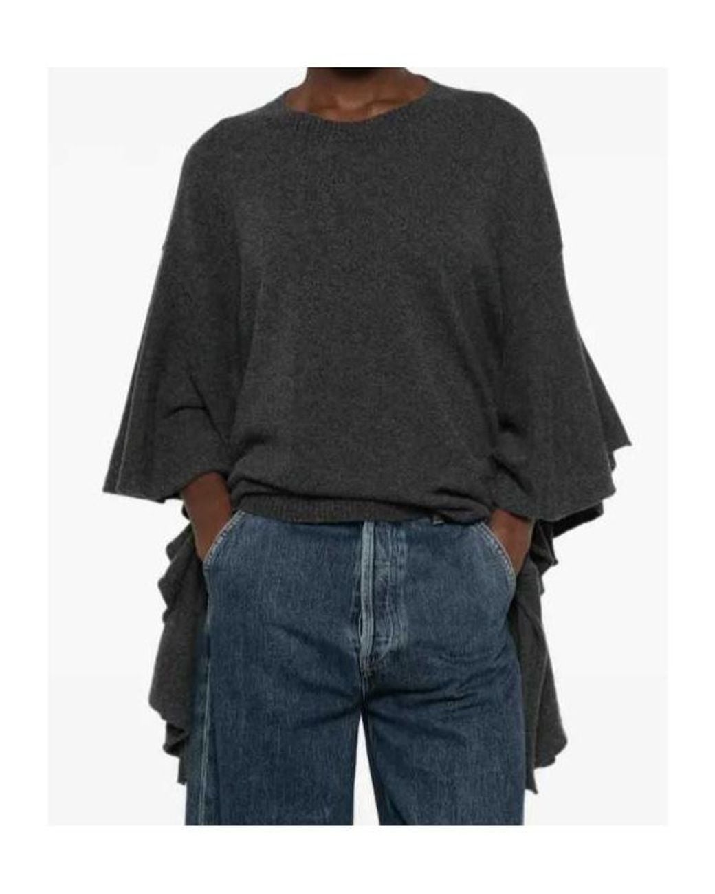 Uma Wang Black Batman Pullover