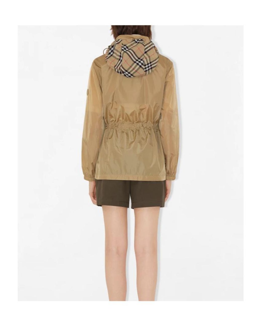 Burberry Natural Technical Adaptable Check-Trim Parka