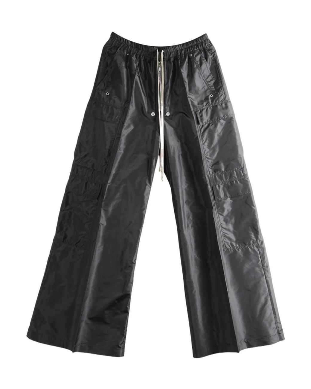 Rick Owens Gray リックオウエンス アイレット ドローストリング カーゴパンツ for men