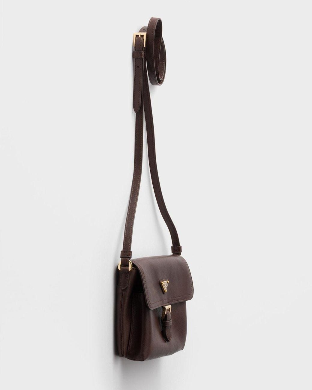 Prada White Nappa Leather Smartphone Holder