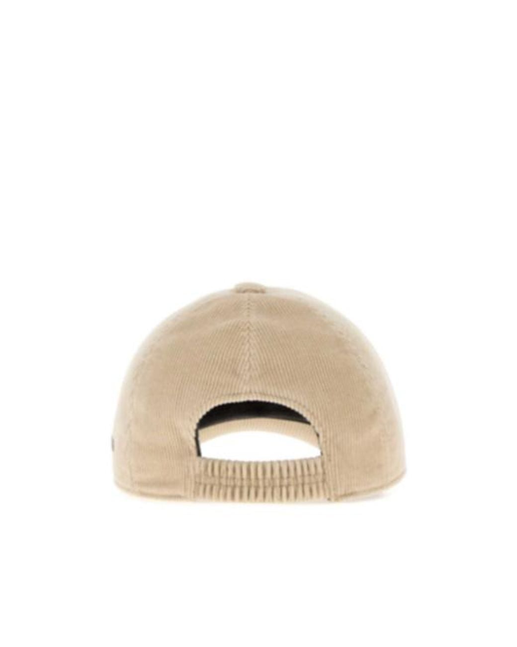 Zegna Natural Ribbed Baseball Cap for men