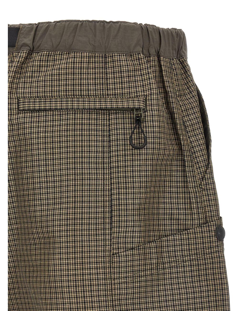 Comme des Garçons Green Vichy Bermuda Shorts for men